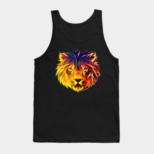 Burning Lion Tank Top